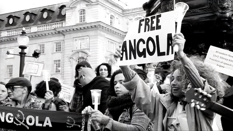 London protest